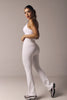 Legging Flare Bota Ancha Blanco