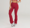 Legging Flare Bota Ancha Rojo