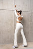 Legging Flare Bota Ancha Crudo