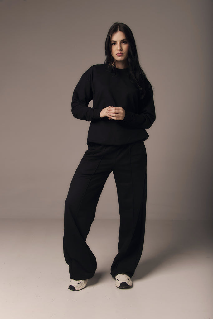 The Soft Pant - Sudadera - Negra