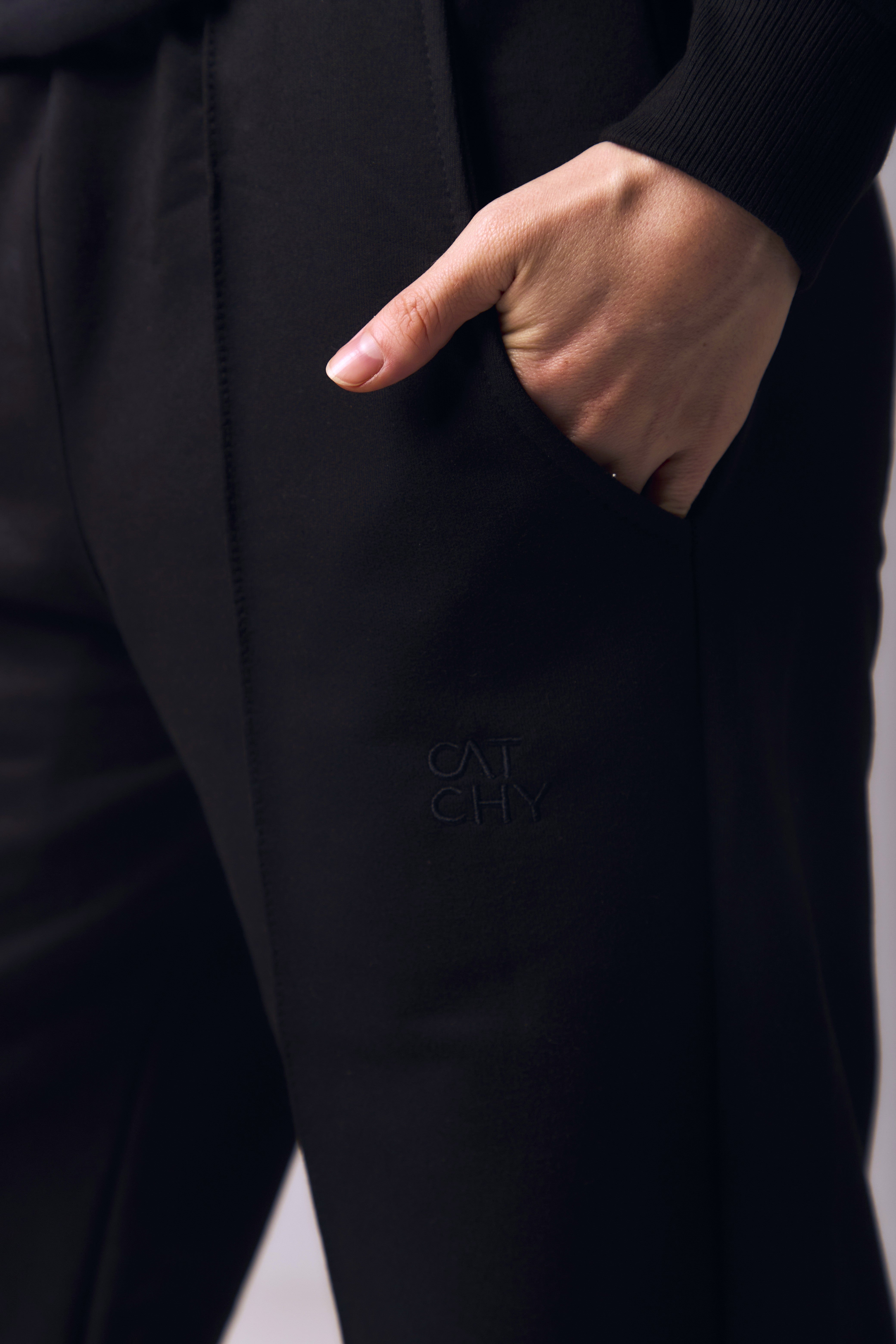 The Soft Pant - Sudadera - Negra